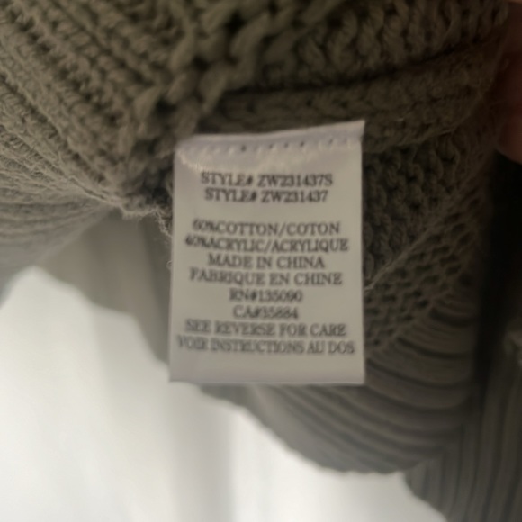 Z Supply Sona crew neck sweater smoke sage - Picture 6 of 6